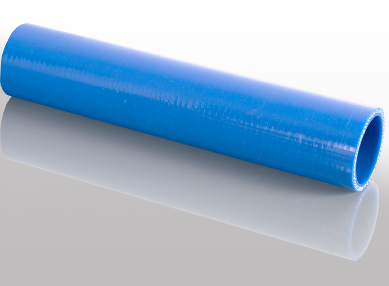 DTE rovná silikónová hadica modrá