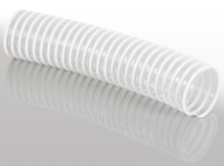 PVC špirálová hadica priesvitná pre sejačky
