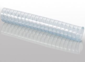 PUR nasávacia-tlaková hadica s oceľovou špirálou