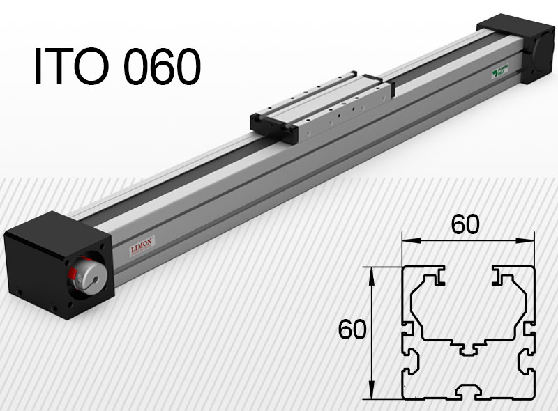 ITO 060 štandardný typ - max. zaťaženie 30kg*<br />zdvih: 100-4000mm