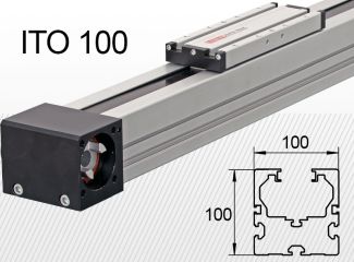 ITO 100 štandardný typ - max. zaťaženie 80kg* zdvih: 100-9000mm