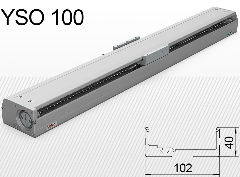 Typ YSO 100<br />max zaťaženie 18-50kg**<br />Zdvih: 100-1050mm