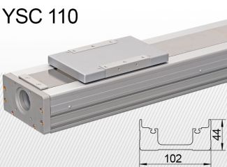 Typ YSC 110 - max. zaťaženie 18-50kg**<br />zdvih: 100-1050mm