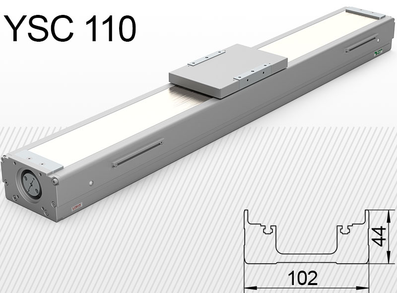 Typ YSC 110<br />max zaťaženie 18-50kg**<br />Zdvih: 100-1050mm