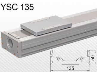 Typ YSC 135 - max. zaťaženie 45-100kg**<br />zdvih: 100-1250mm