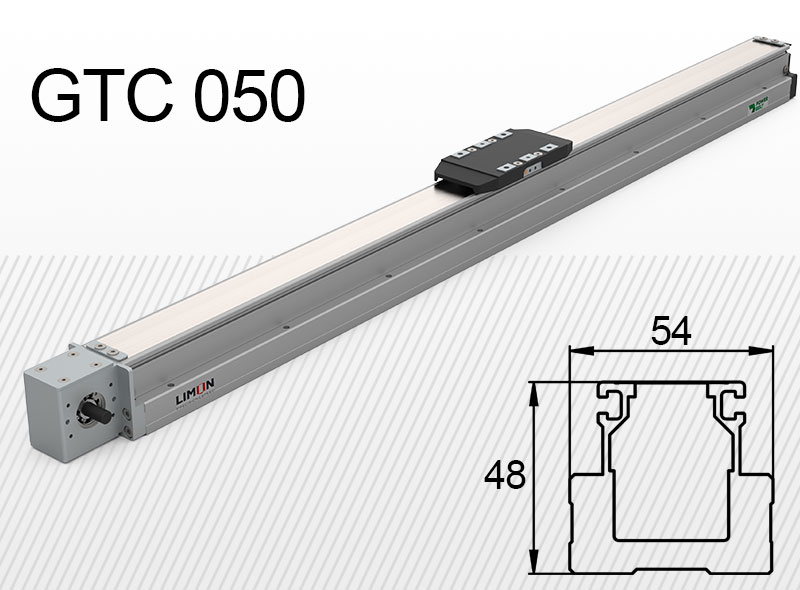 GTC 050 typ<br />max zaťaženie 5kg*<br />Zdvih: 50-1500mm