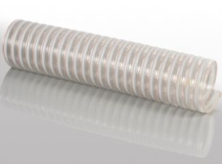 PUR nasávacia-tlaková hadica s PVC špirálou