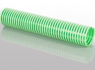 PVC nasávacia-tlaková hadica zelená